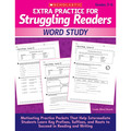 Scholastic Extra Practice for Struggling Readers - Word Study 9780545124119